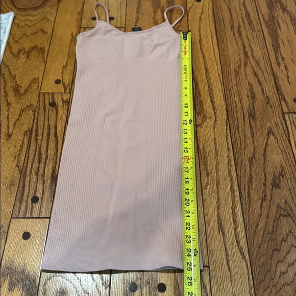 Alaia Paris Nylon Contour Mini Dress Pink Size 38 - Picture 12 of 12